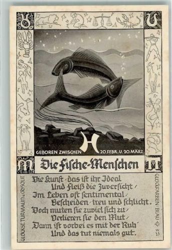 Die Fische-Menschen 20. Februar bis 20. März