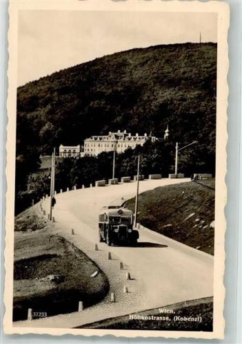 Wien 1937 Höhenstraße Kobenzl Verlag P.A.G. Postkarten Industrie AG Wien