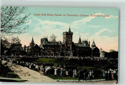 Toronto Cadett Full Dress Parade on University Campus