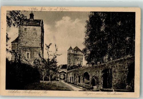 Stolpen 1925 Schloss