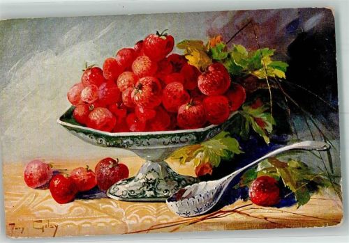 1907 sign. Golay Mary Früchte T.S.N. Serie 598