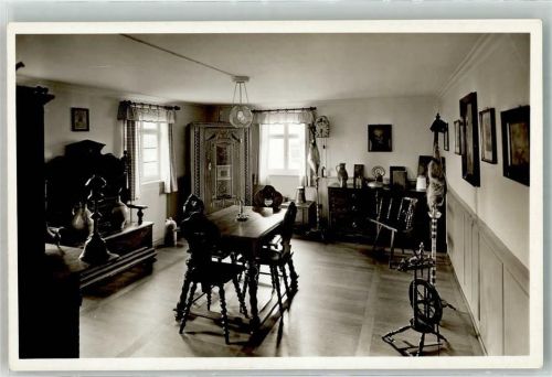 Schnait Silcher-Museum Wohnstube Spinnrad