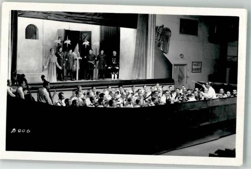 1940 - 1950 Orchester Bühnenbild Darsteller