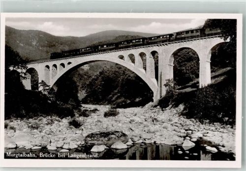 Langenbrand Murgtalbahn Brücke
