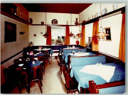 Mörlenbach Foto Original aus Archiv eines Ansichtskartenverlags Juhöhe Haus Höfle Ort handschriftlich