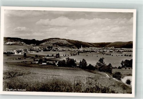 Dietfurt mit der Stadtpfarrkirche Fotograf Baier