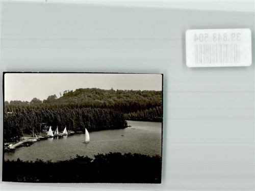 Brühl Segelboot Ort handschriftlich Foto Original aus Archiv eines Ansichtskartenverlags