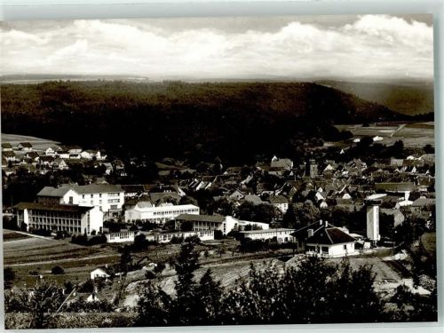Buchen mit Stadtturm Feuerwehr und Missionskonvikt