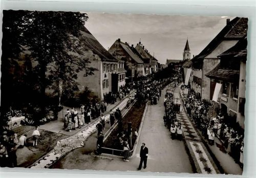 Hüfingen Prozession Foto AK