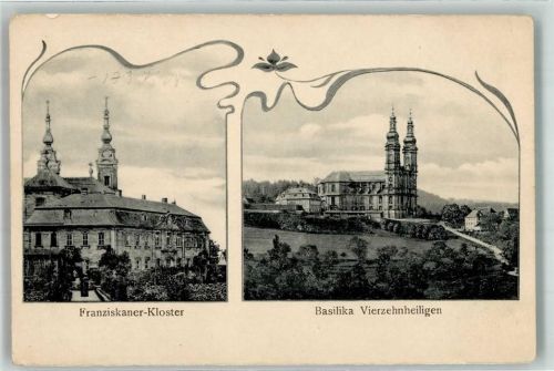 Bad Staffelstein Franziskaner-Kloster Basilika Vierzehnheiligen