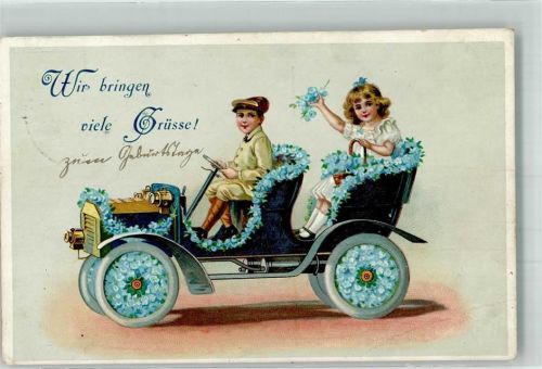 1918 Kinder Vergissmeinnicht RKV.