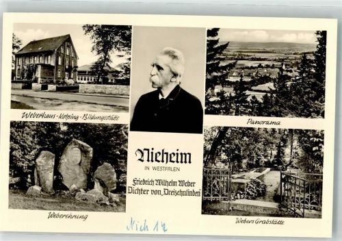 Nieheim Wohnhaus Fr.-Wilh. Weber Kolpingstätte Grabstätte