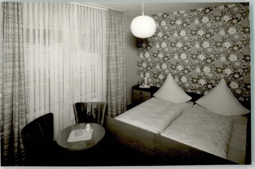 Niederfischbach Pension Fuchshof Ort handschriftlich Foto Original aus Archiv eines Ansichtskartenverlags
