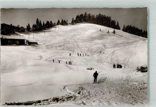 Steibis Abfahrt von der Waltnersalpe Ski Sport Winter Schnee Foto AK