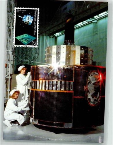 Satellit Olympus I Sondermarke CEPT 1991 Frauen
