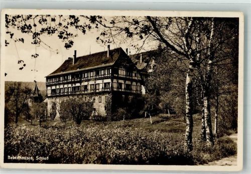 Bebenhausen 1942 Schloss Feldpost WK II