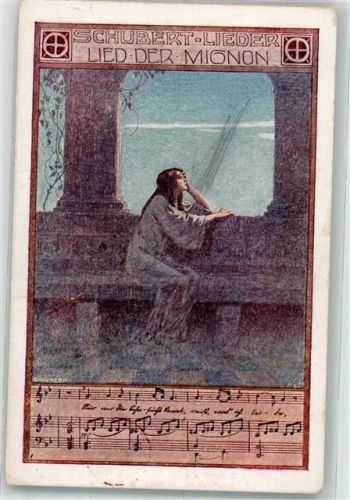 Schubert Lieder Frau Lied der Mignon