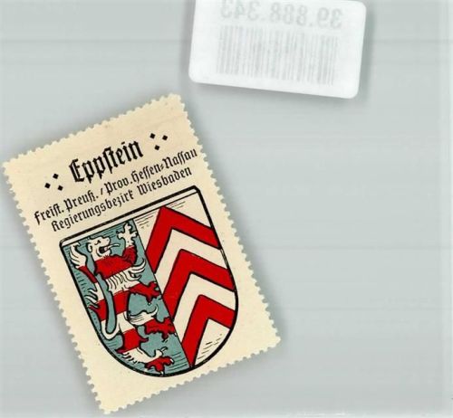 Eppstein Freist. Preuß. Prov. Hessen Nassau Regierungsbezirk Wiesbaden