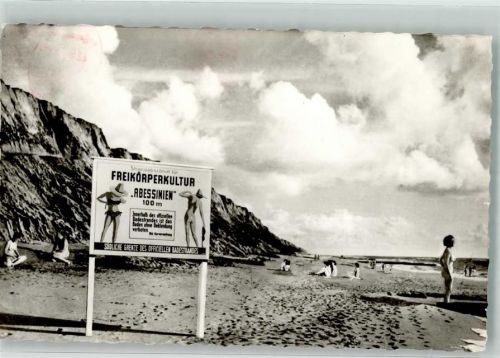 Westerland Am FKK-Strand Abessinien Rubin-Verlag