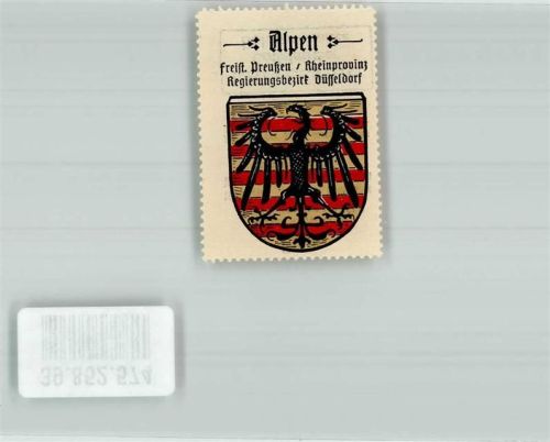 Alpen Freist. Preußen Rheinprovinz Regierungsbezirk Düsseldorf