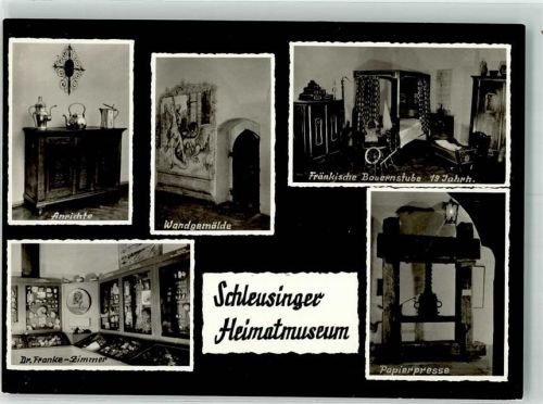 Schleusingen Heimatmuseum Innenansicht