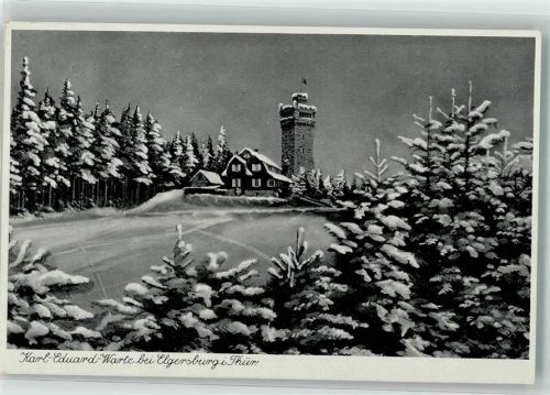 98716 O6303 Elgersburg - Winter Karl-Eduard-Warte