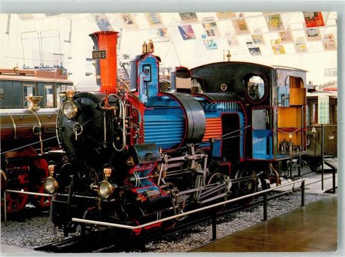 Schweiz Zahnradlok der Brünigbahn von 1909