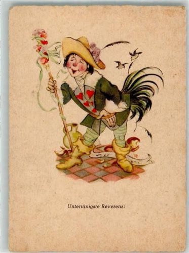 Untertänigste Reverenz Kunstverlag Gebr. Berchtenbreiter 12