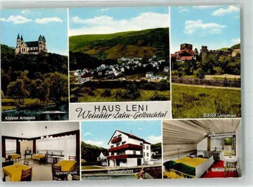 Weinähr Pension Haus Leni Kloster Arnstein Schloss Langenau