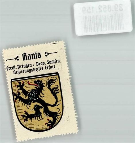 Ranis Freist. Preußen Prov. Sachsen Regierungsbezirk Erfurt
