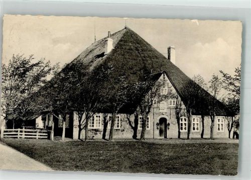 St. Peter-Ording Rettgedecktes Bauernhaus Haubarg