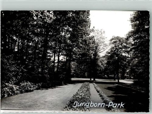 Repelen Jungborn-Park Ort handschriftlich Foto Original aus Archiv eines Ansichtskartenverlags
