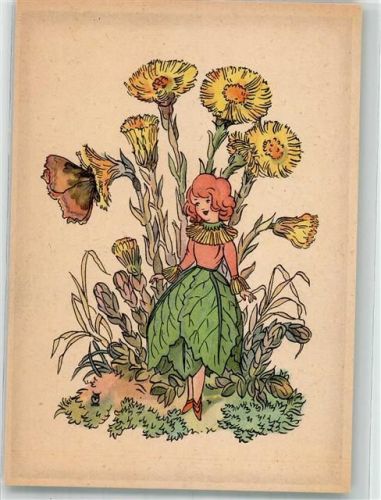 Huflattich Kind Bildkunstverlag Gerhard Tacke Nr. Of. 0002