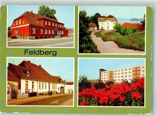 Feldberg 1983 Rathaus Pension FDGB Ferienheim Apotheke