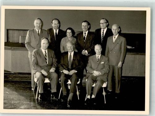 Mitglieder des 13. Senat des Patentgerichts von 1960