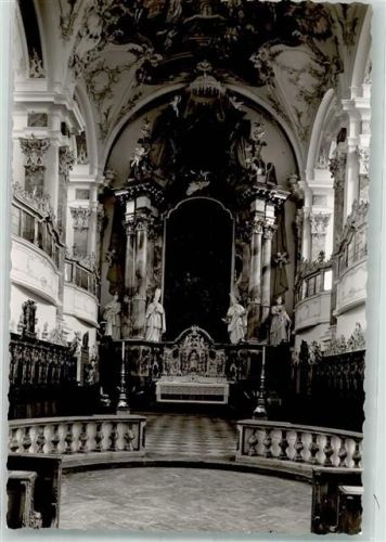Altenmarkt Altarraum in der Kirche St. Margareta Foto Original aus Archiv eines Ansichtskartenverlags Ort handschriftlich
