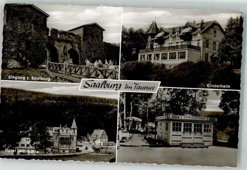 Saalburg Römerkastell Hotel Lochmühle Kinderheim Kiosk Wilhelmine Ligon