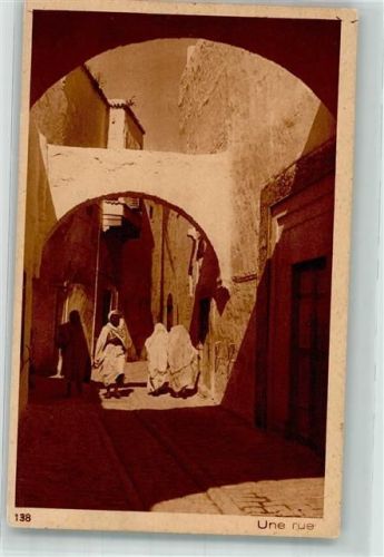 Tunis 1917 Nr. 138 Une rue Editeur Lehnert & Landrock