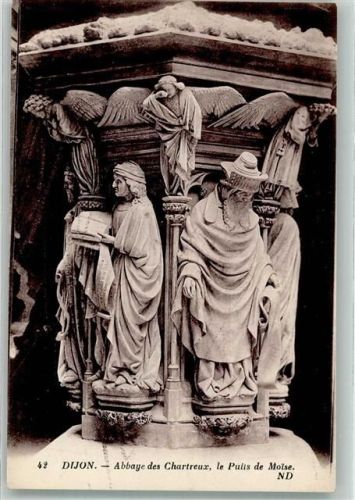 Dijon Abtei des Chartreux Mosesbrunnen