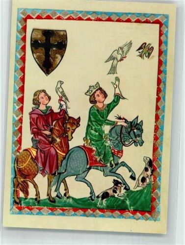 Heidelberg König Konradin der Junge Codex Manesse Liederhanschrift