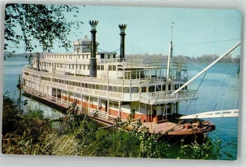 Huntsville Passagierdampfer auf Mississippi und Ohio River Ort lt. Stempel