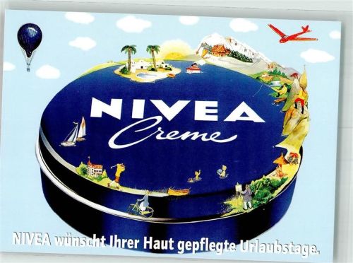 Hamburg Nivea Motiv Ballon Gratskarte Beiersdorf