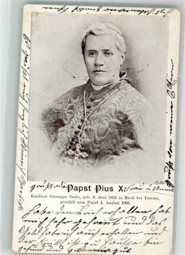 1903 Pius X Kardinal Guiseppo Sarto