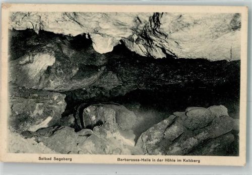 23795 W2360 Bad Segeberg 1914 - Barbarossa-Halle in der Höhle im Kalkberg