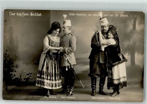 1910 Der tapfere Soldat