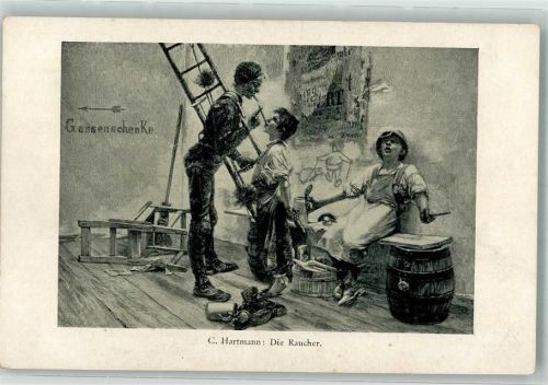 Schornsteinfeger Kinder sign. Hartmann C.