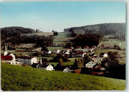 Achslach Ort handschriftlich Foto Original aus Archiv eines Ansichtskartenverlags