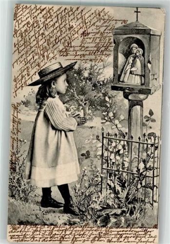 1903 Kind beim Gebet