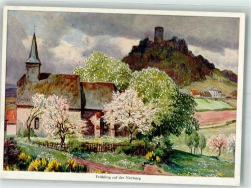 Bad Neuenahr 1953 Nürburg Frühling Notopfermarke Berlin
