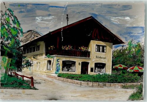 Feldkirchen Cafe Geschäft Bäckerei Winkler Einriß Ort handschriftlich Foto Original aus Archiv eines Ansichtskartenverlags